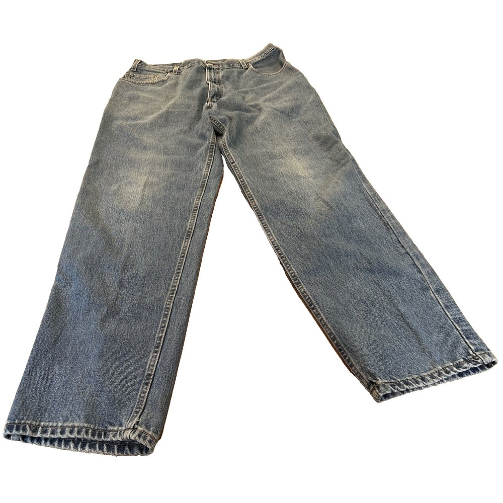 Vintage Levi's 560 Jeans Y2K 90s Loose Fit Tapered Leg Blue Denim Size 40x32